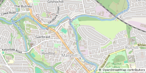 Map of Glasgow