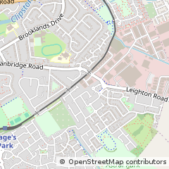 Map of Leighton Buzzard, Bedfordshire