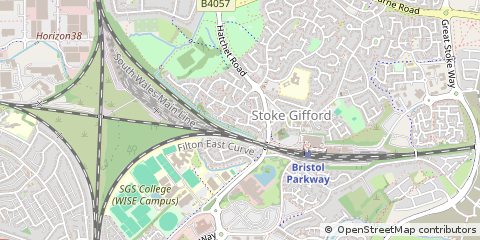 Map of Bristol, Somerset