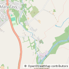 Map of Tavistock, Devon