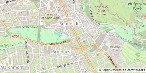 Map of Edinburgh