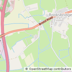 Map of Rooksbridge, Somerset