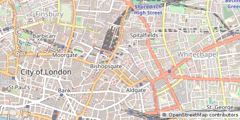 Map of London, Greater London