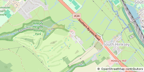 Map of Oxford, Oxon