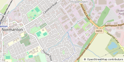 Map of Normanton
