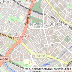 Map of Birmingham, West Midlands