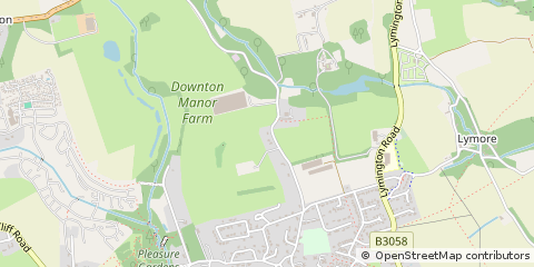 Map of Lymington