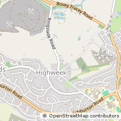 Map of Newton Abbot