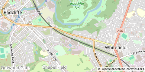 Map of Manchester