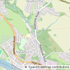 Map of Newcastle Upon Tyne