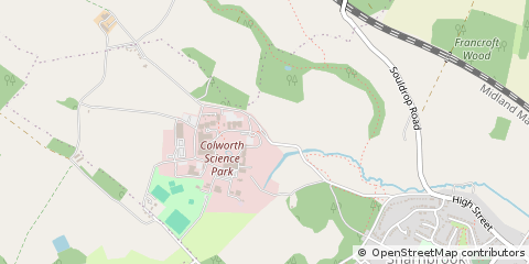 Map of Bedford