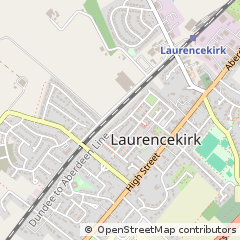 Map of Laurencekirk, Aberdeenshire