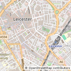 Map of Leicestershire