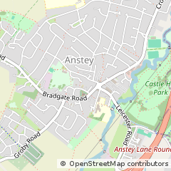 Map of Leicester