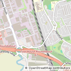 Map of Gateshead