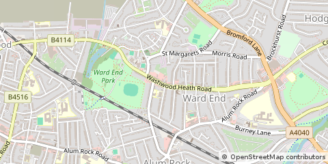 Map of Birmingham