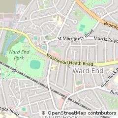 Map of Birmingham