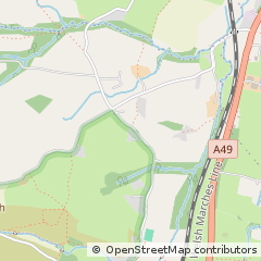 Map of Church Stretton, Shropshire