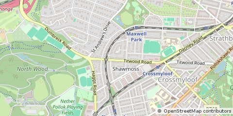 Map of Glasgow