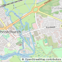 Map of Christchurch