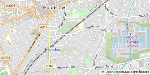 Map of Hounslow