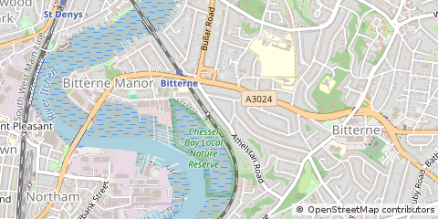 Map of Southampton