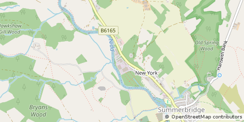 Map of Harrogate, North Yorkshire