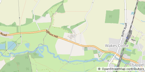 Map of Colchester, Essex