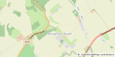 Map of Ashford, Kent
