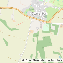 Map of Daventry, Northants
