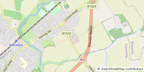 Map of Colchester