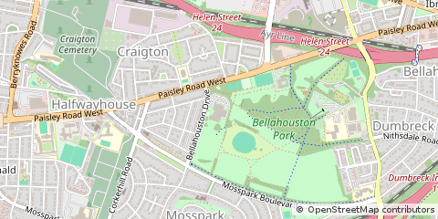 Map of Glasgow