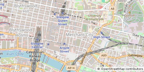 Map of Glasgow