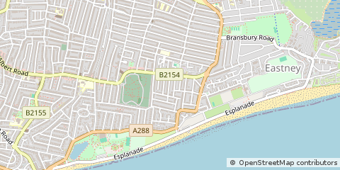 Map of Southsea