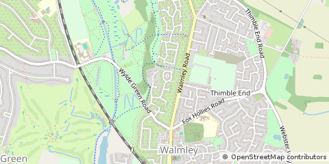 Map of West Midlands
