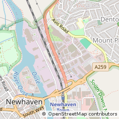 Map of Newhaven