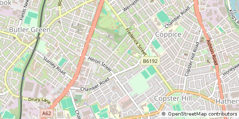 Map of Oldham