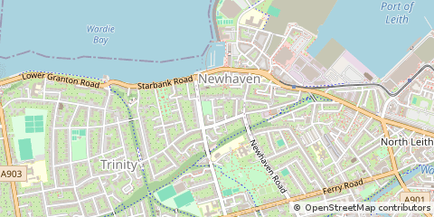 Map of Edinburgh, Lothian