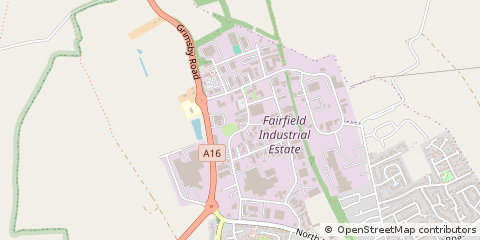 Map of Louth, Lincolnshire