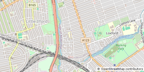 Map of Ilford