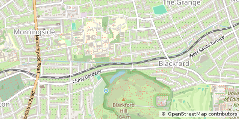 Map of Edinburgh, City of Edinburgh