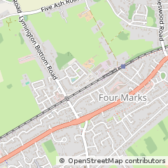 Map of Alton, Hampshire