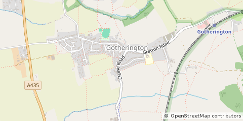 Map of Cheltenham