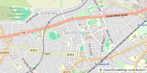 Map of Isleworth