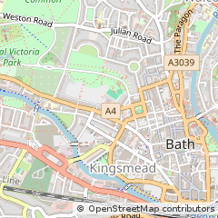 Map of Bath