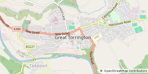 Map of Torrington