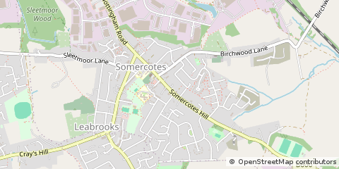 Map of Alfreton