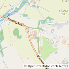 Map of Reading, Berkshire