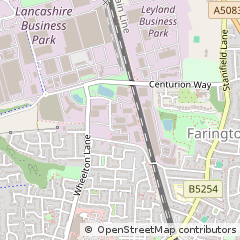 Map of Leyland