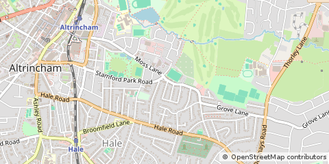 Map of Cheshire